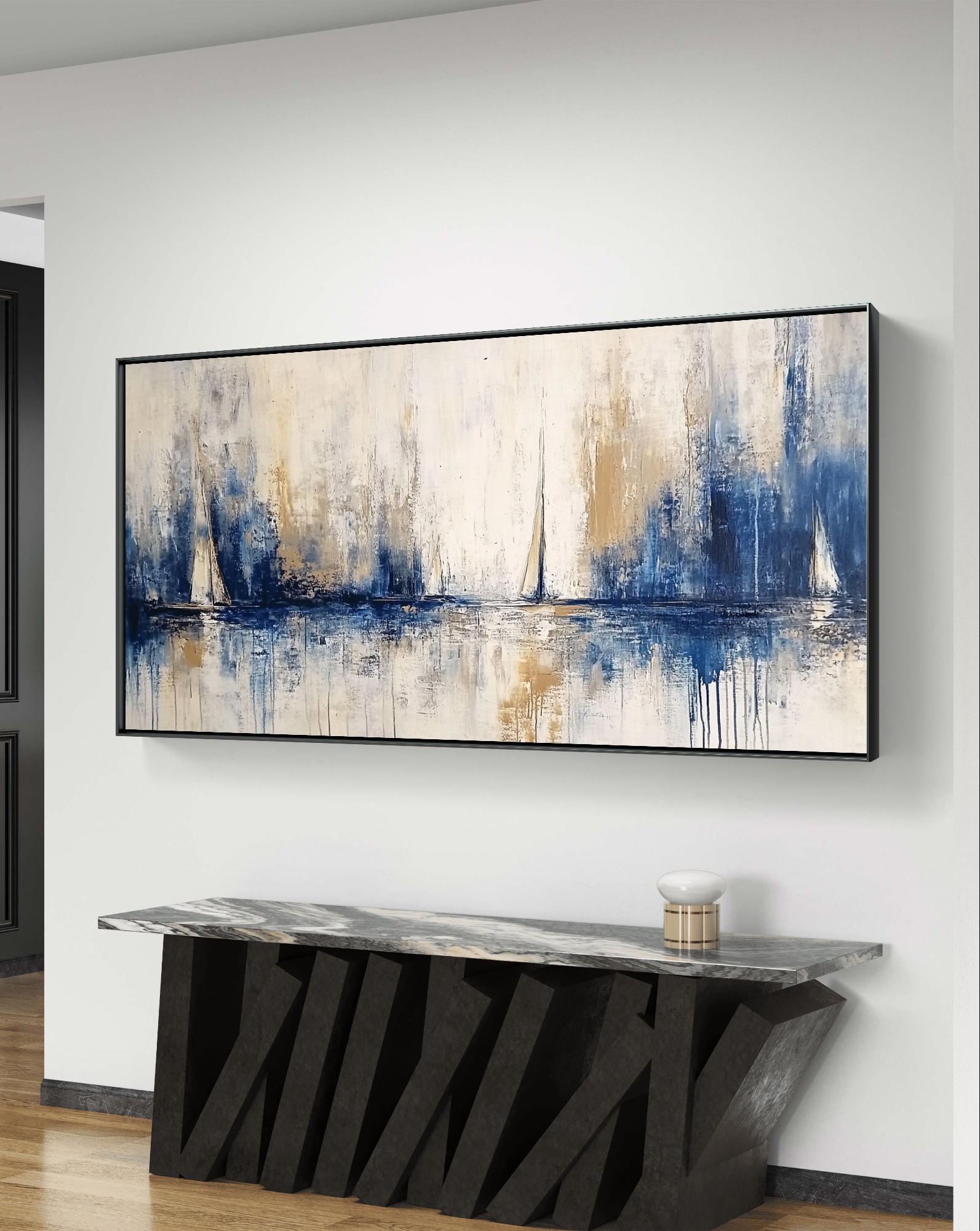 Абстракція 3 — печать фото на холсте в Одессе