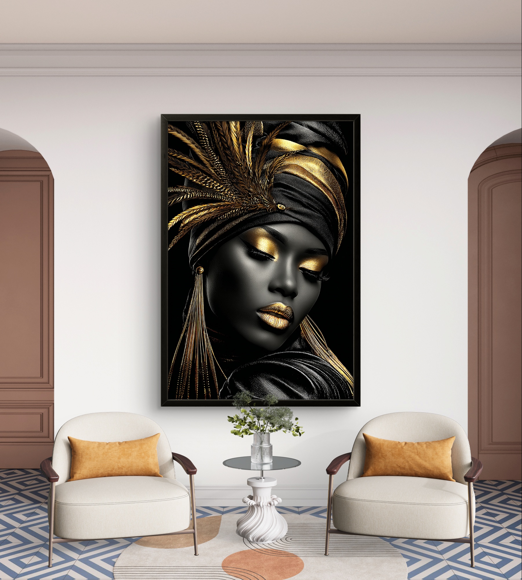 Жінки чорне золото — печать фото на холсте в Одессе